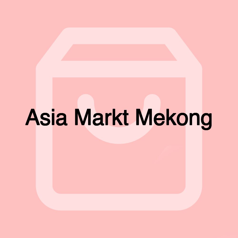 Asia Markt Mekong