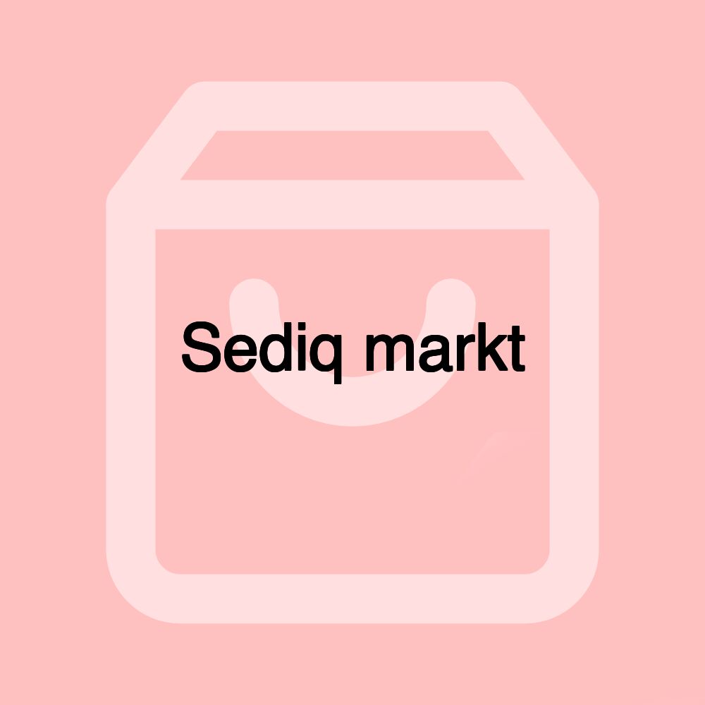 Sediq markt