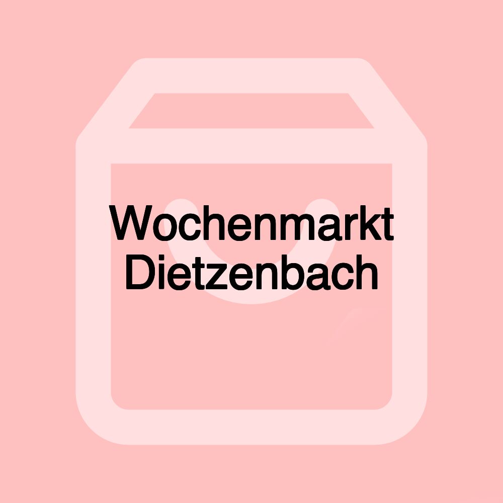 Wochenmarkt Dietzenbach