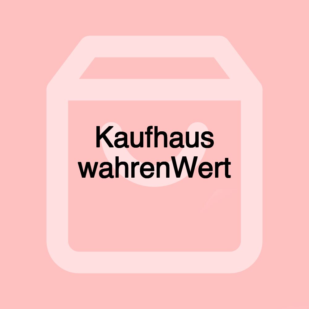 Kaufhaus wahrenWert