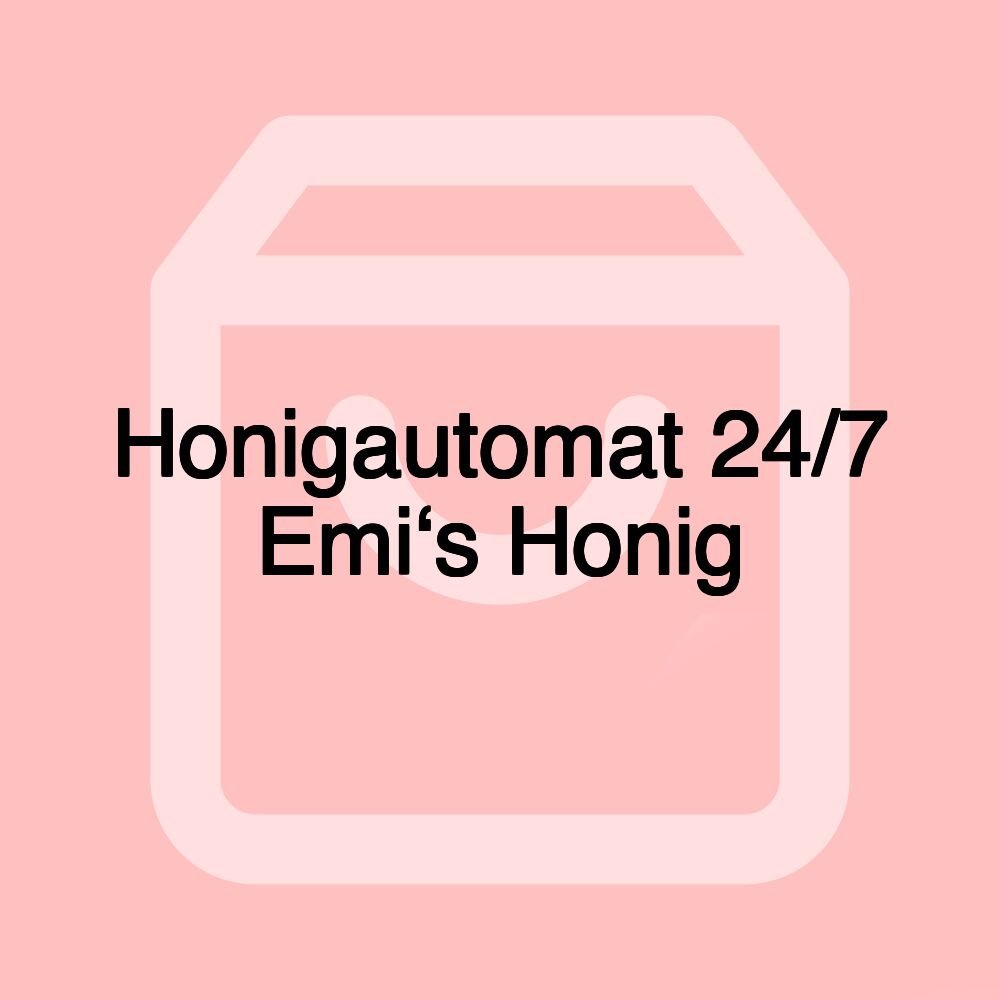 Honigautomat 24/7 Emi‘s Honig