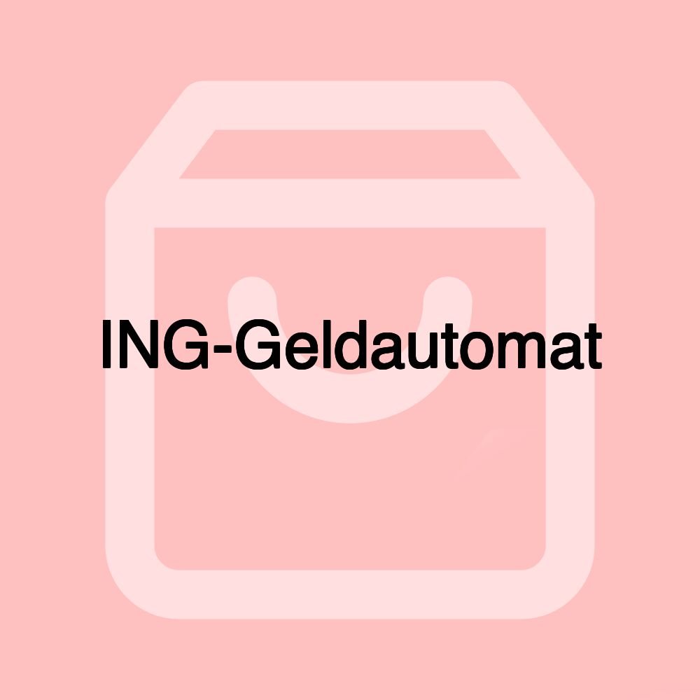 ING-Geldautomat