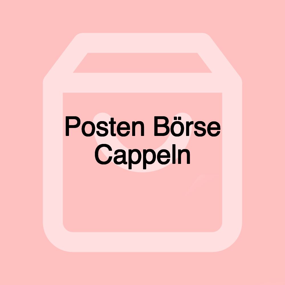 Posten Börse Cappeln