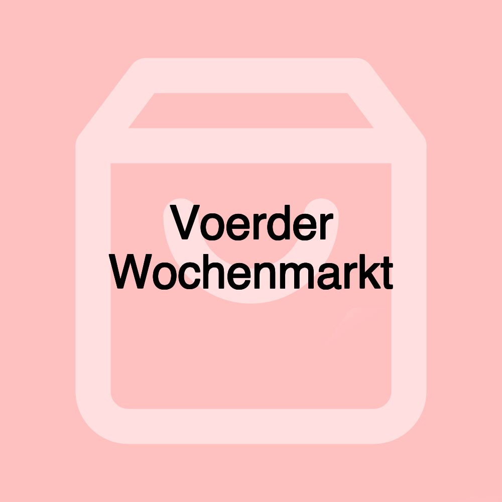 Voerder Wochenmarkt