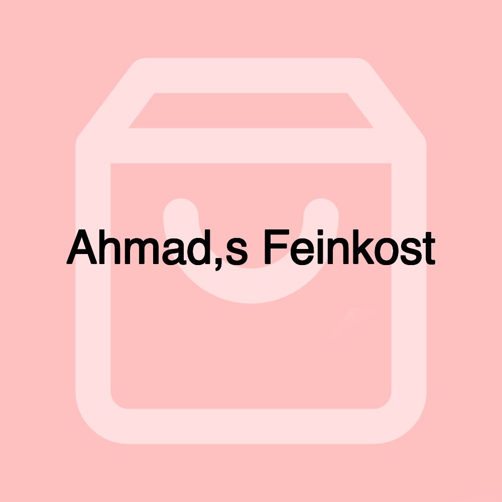 Ahmad,s Feinkost