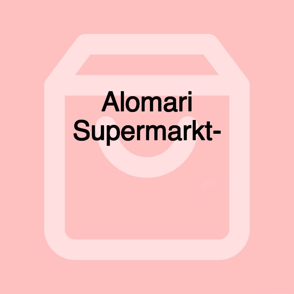 Alomari Supermarkt- سوبرماركت العمري