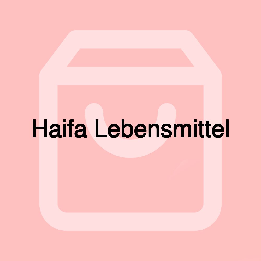 Haifa Lebensmittel