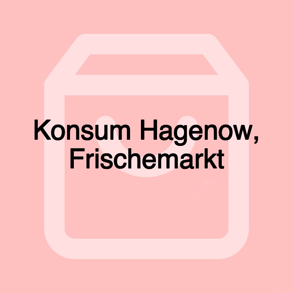 Konsum Hagenow, Frischemarkt