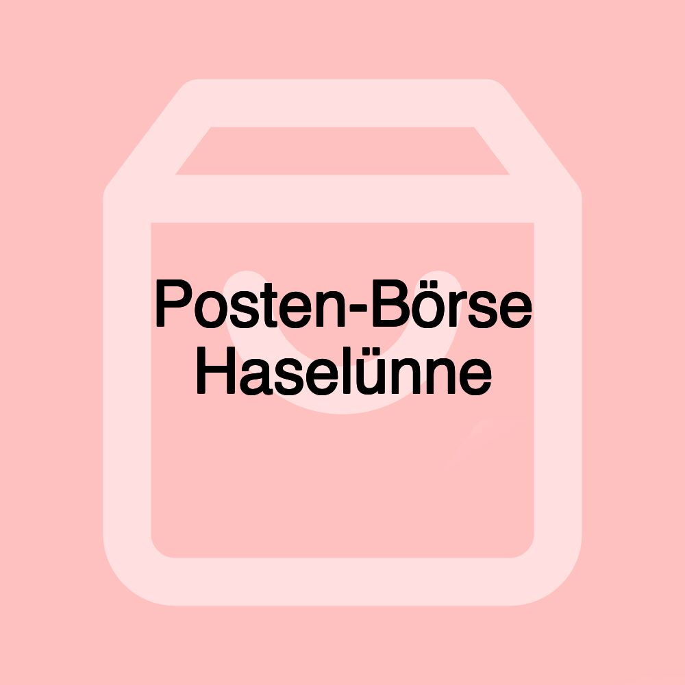 Posten-Börse Haselünne