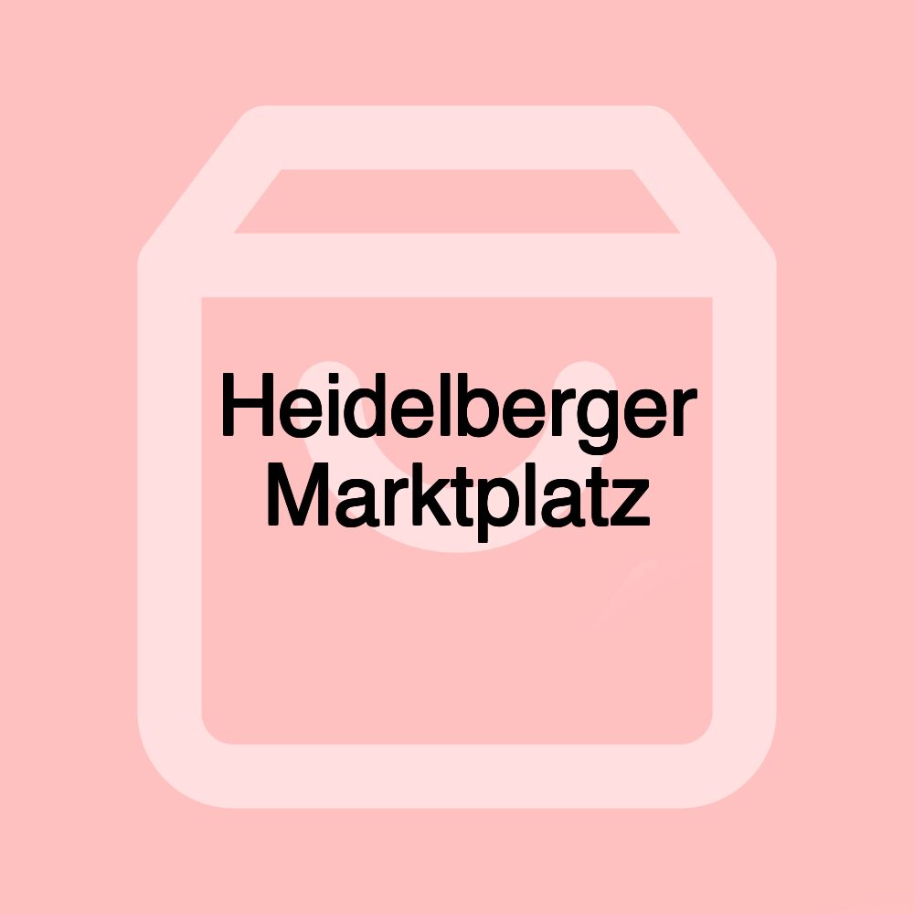 Heidelberger Marktplatz