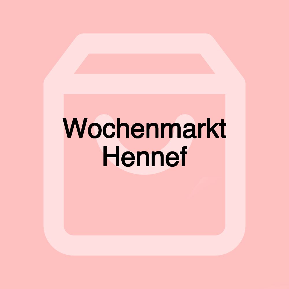 Wochenmarkt Hennef