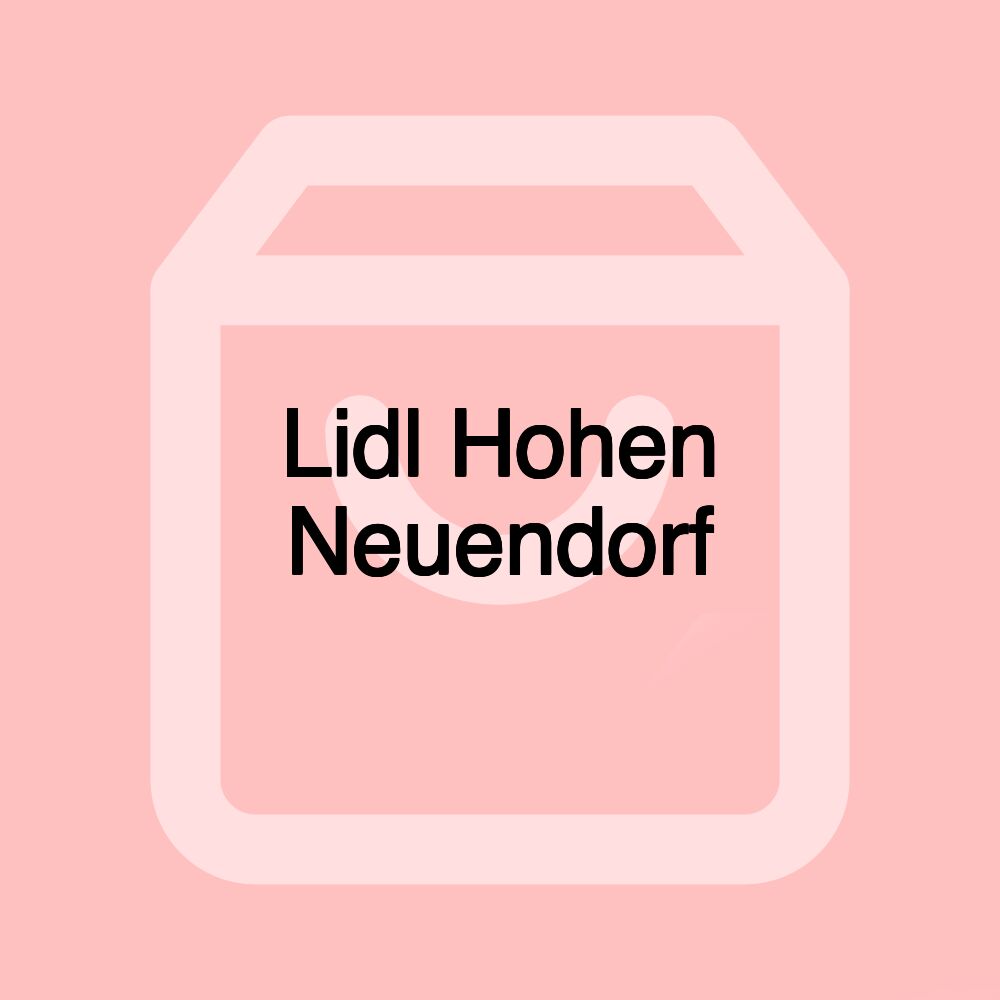 Lidl Hohen Neuendorf