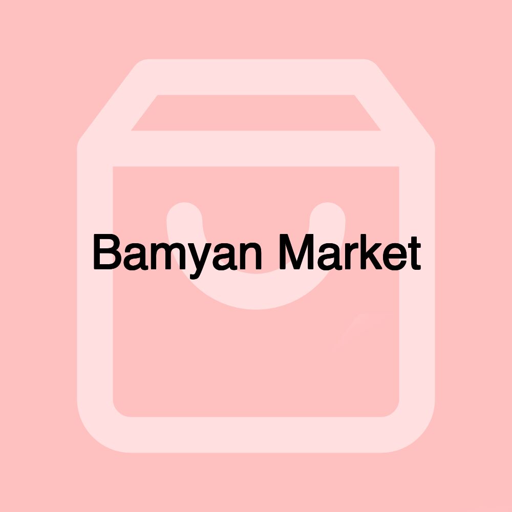 Bamyan Market