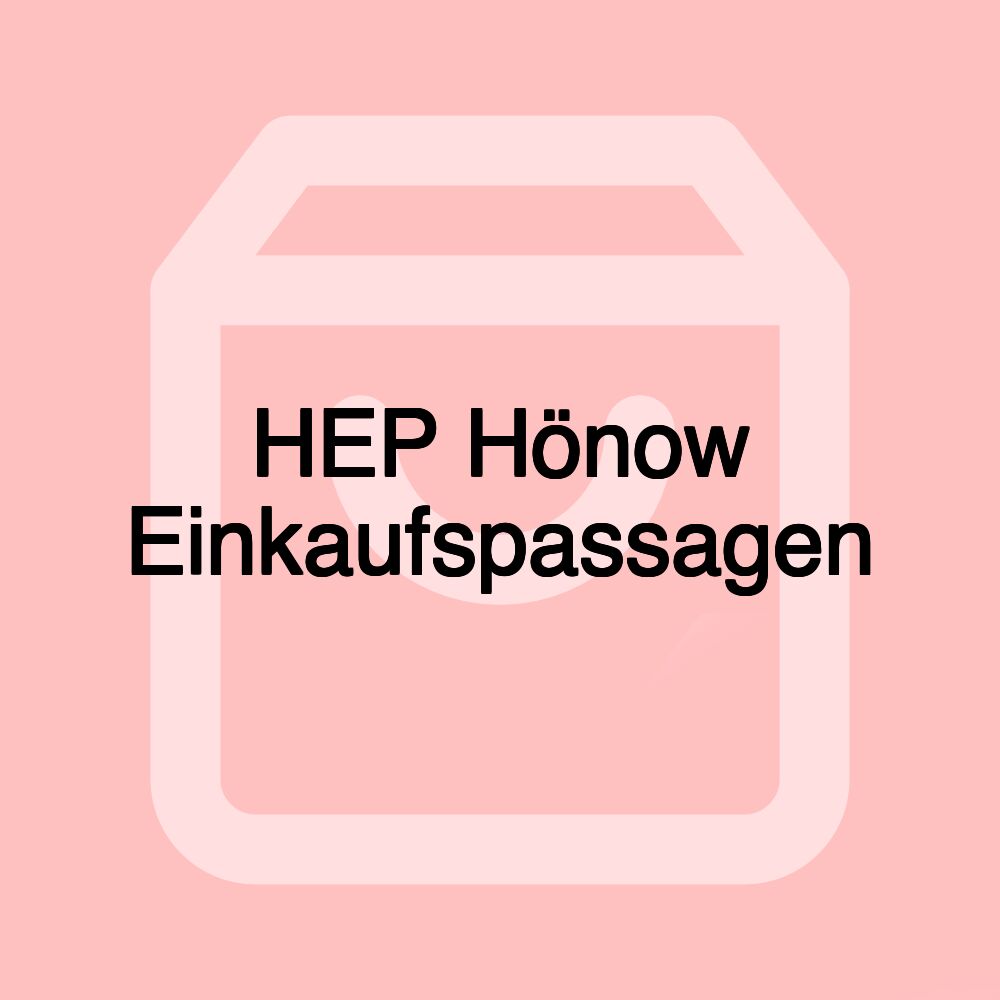 HEP Hönow Einkaufspassagen