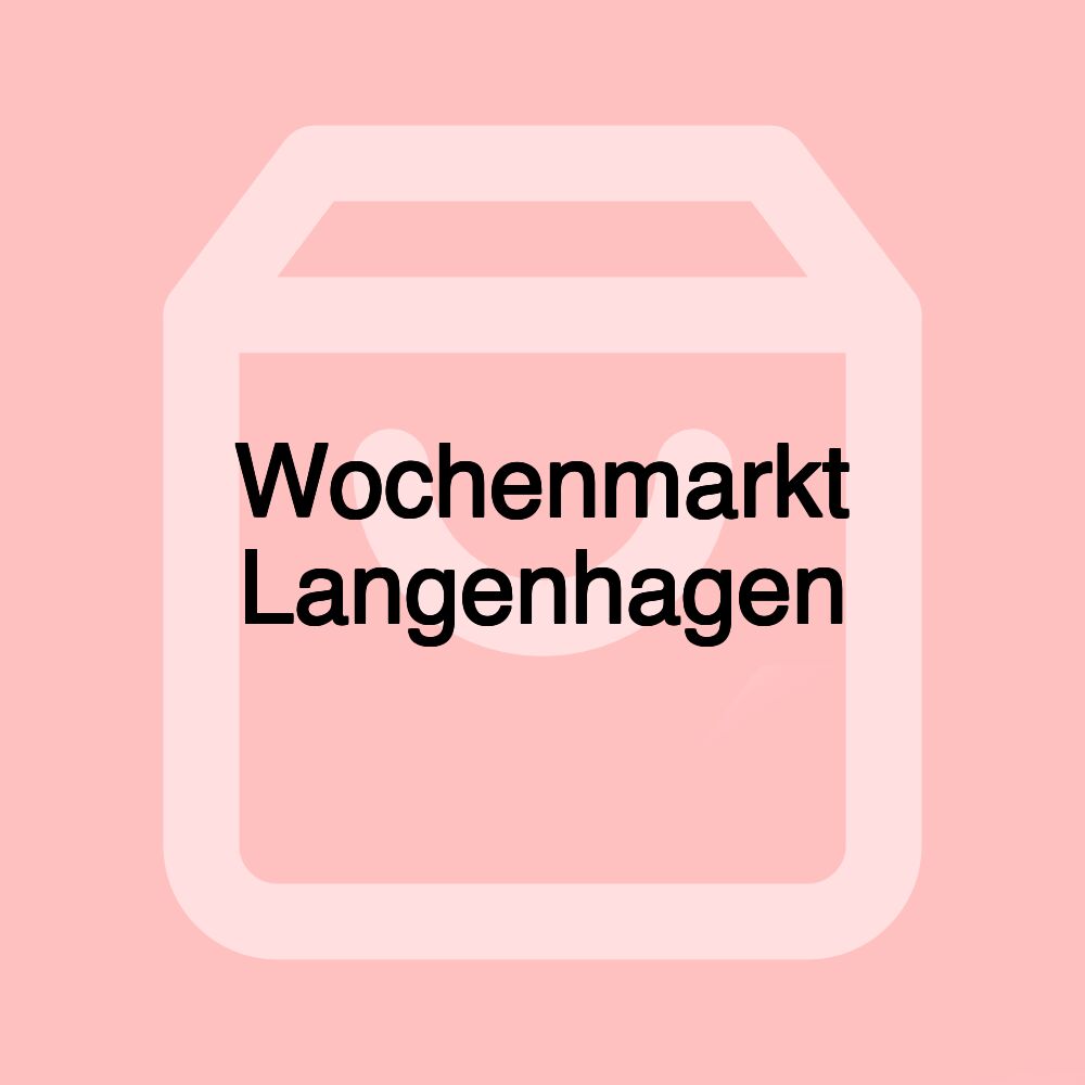 Wochenmarkt Langenhagen