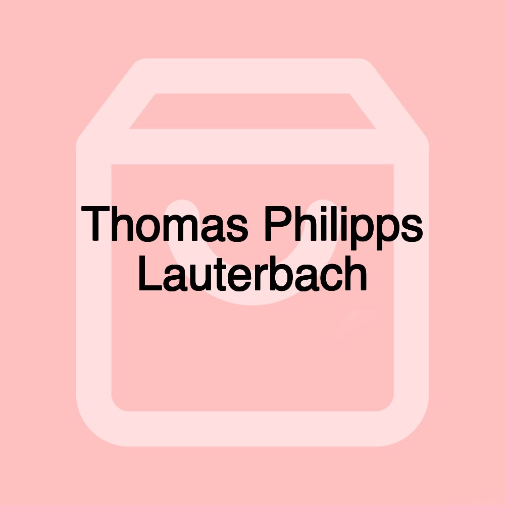 Thomas Philipps Lauterbach