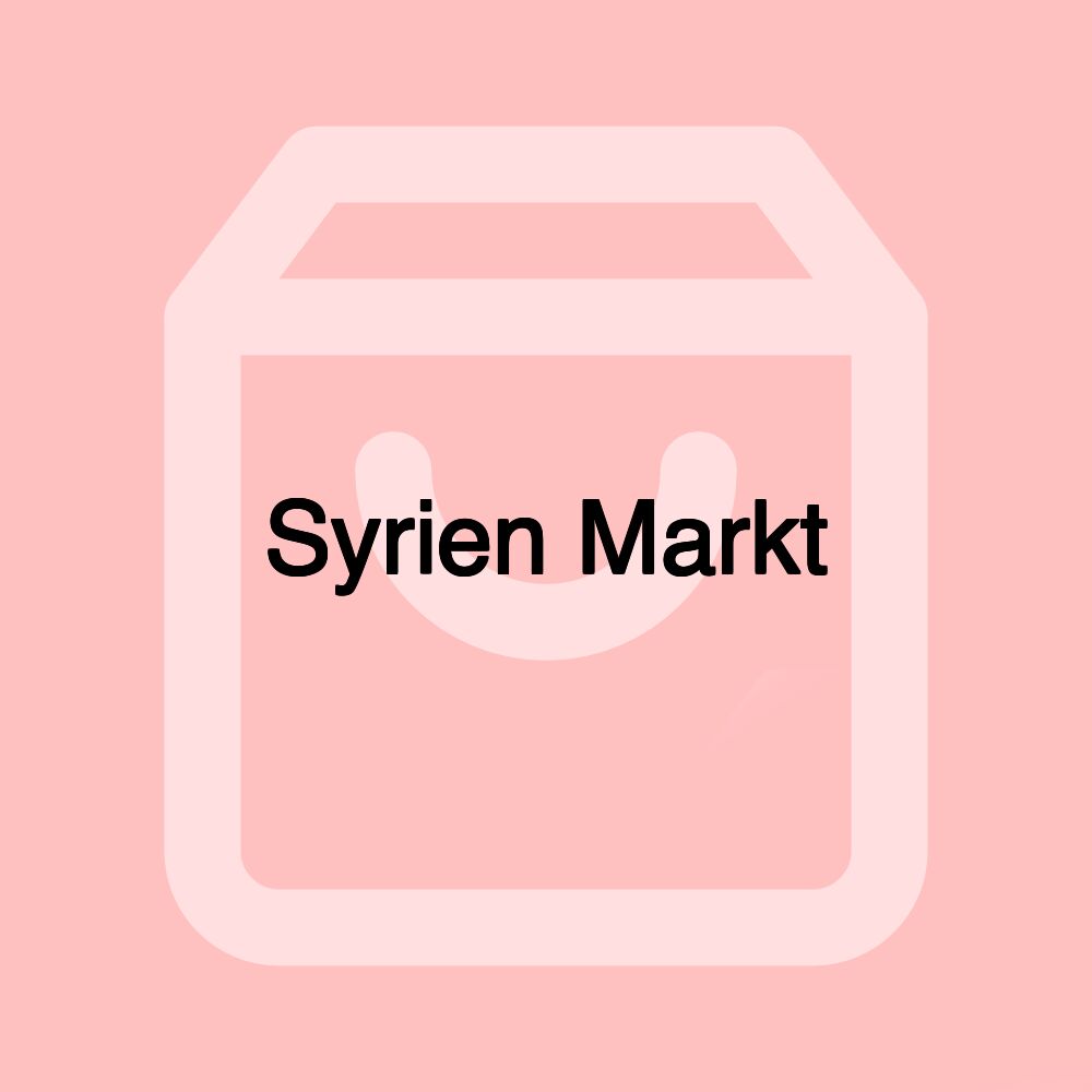 Syrien Markt