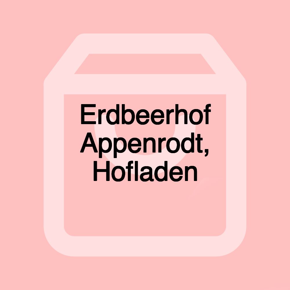 Erdbeerhof Appenrodt, Hofladen