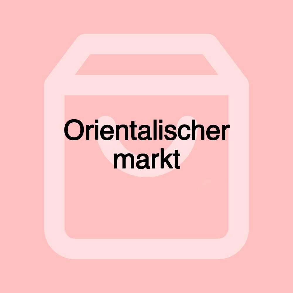 Orientalischer markt