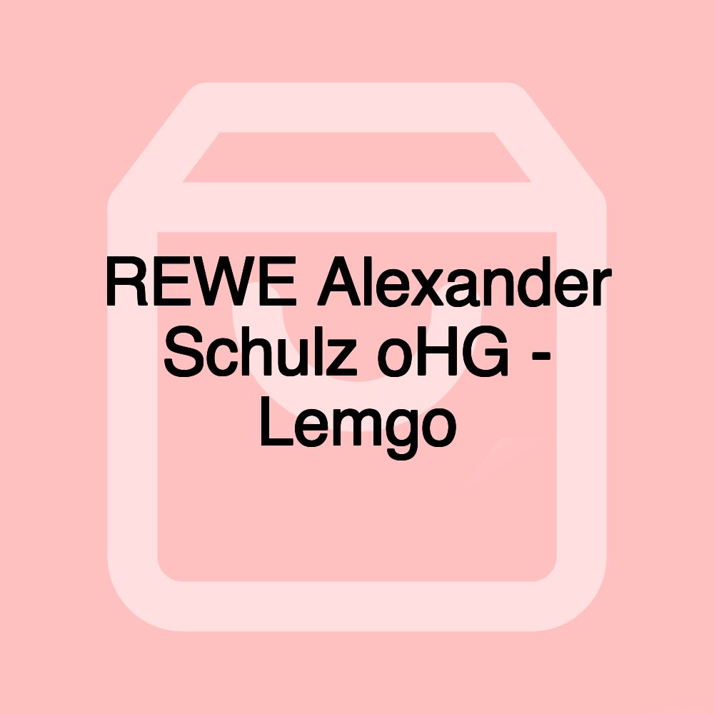 REWE Alexander Schulz oHG - Lemgo