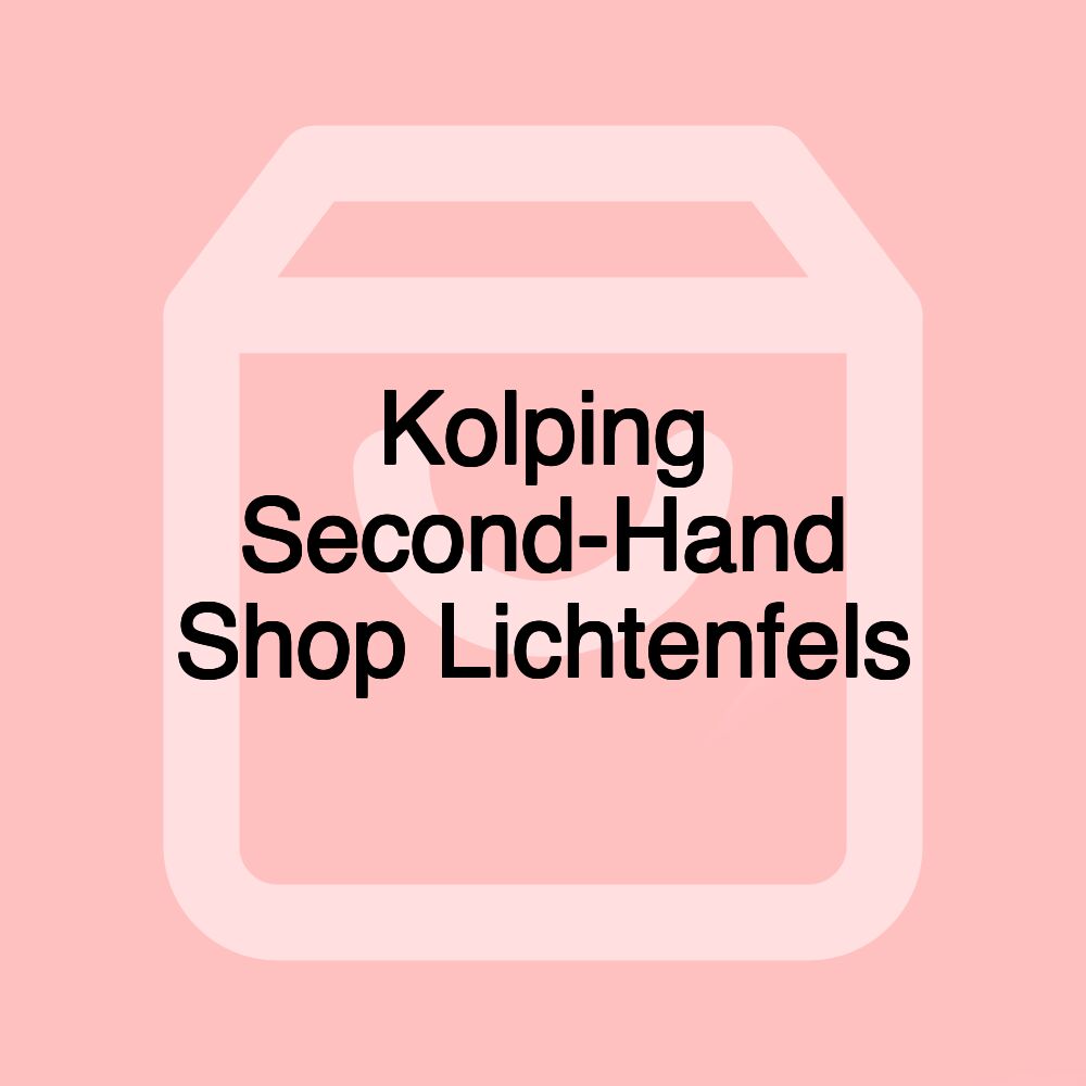 Kolping Second-Hand Shop Lichtenfels