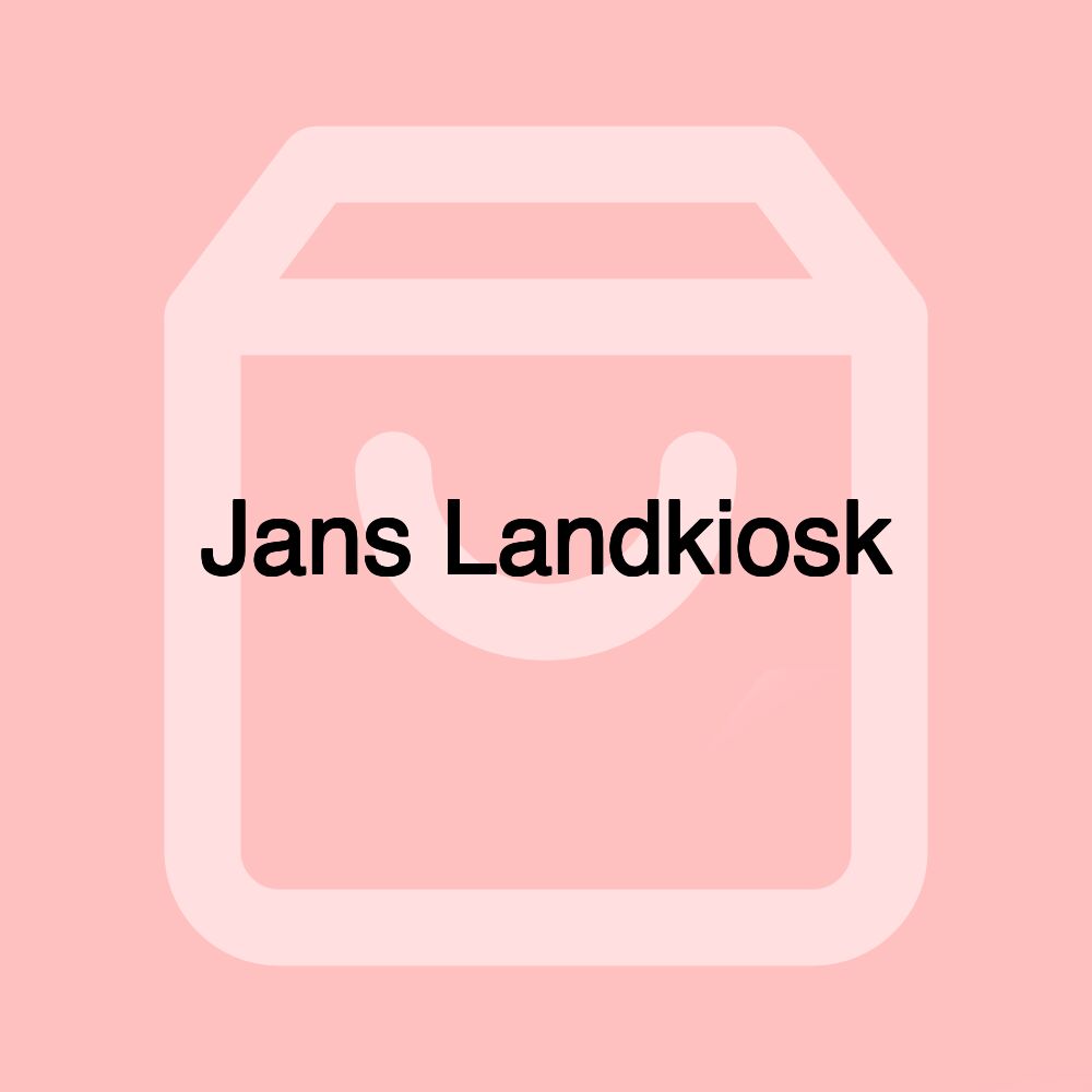 Jans Landkiosk