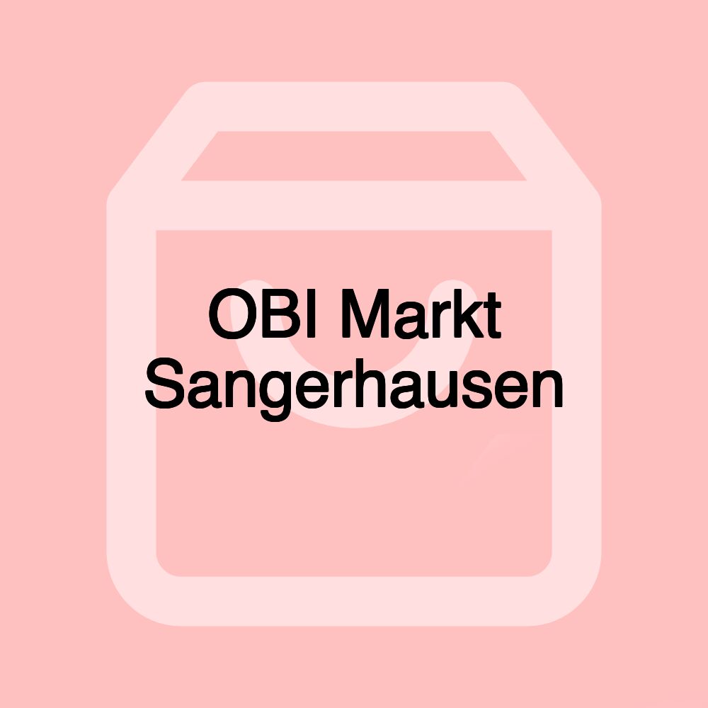 OBI Markt Sangerhausen