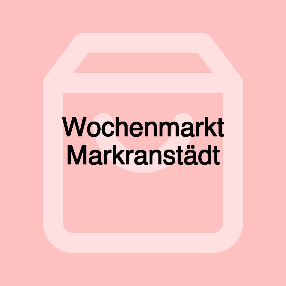 Wochenmarkt Markranstädt