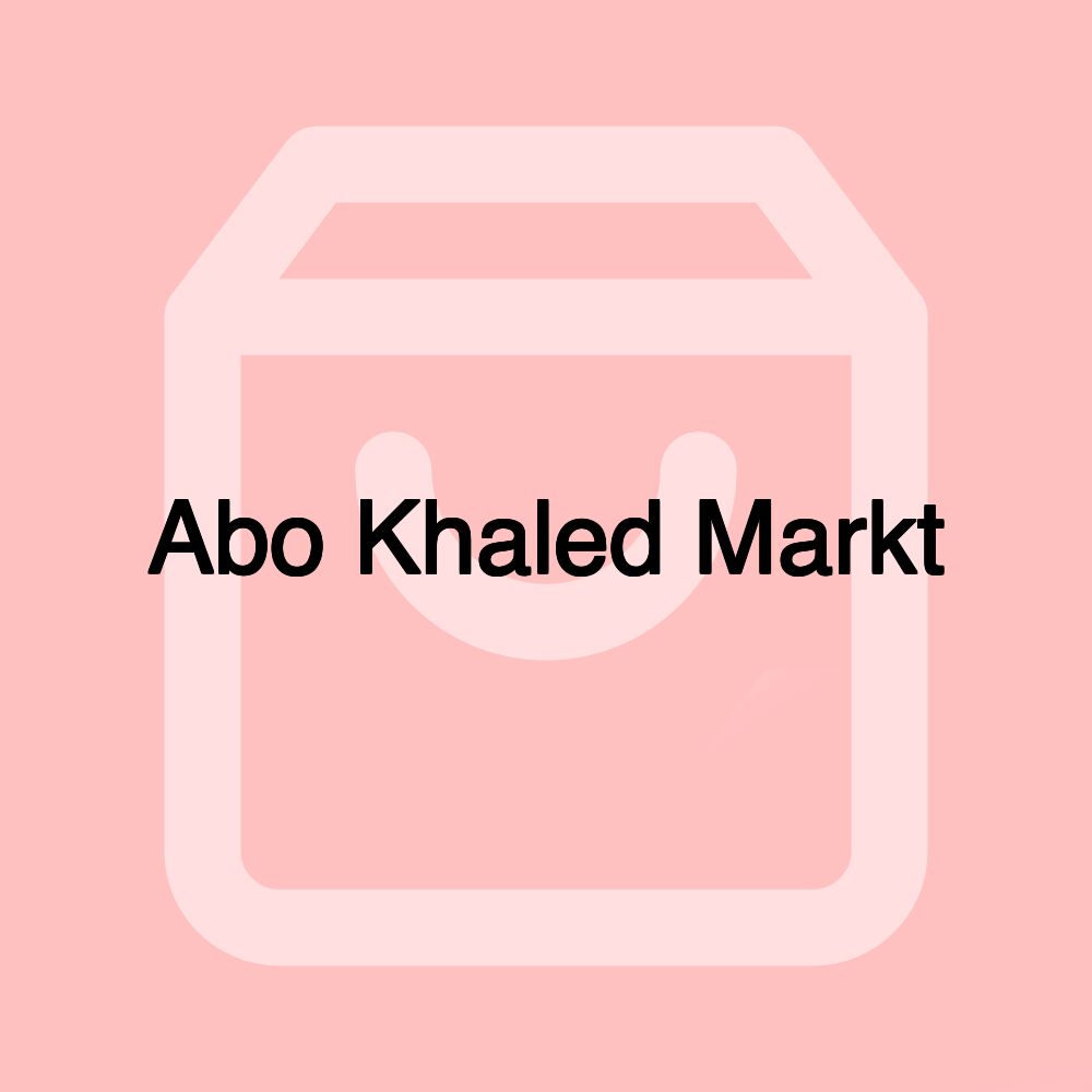 Abo Khaled Markt