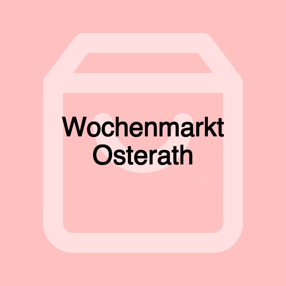 Wochenmarkt Osterath