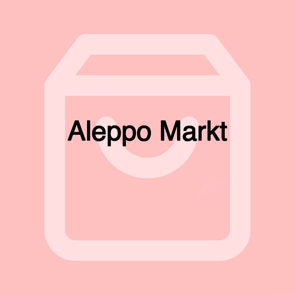 Aleppo Markt سوبرماركت حلب