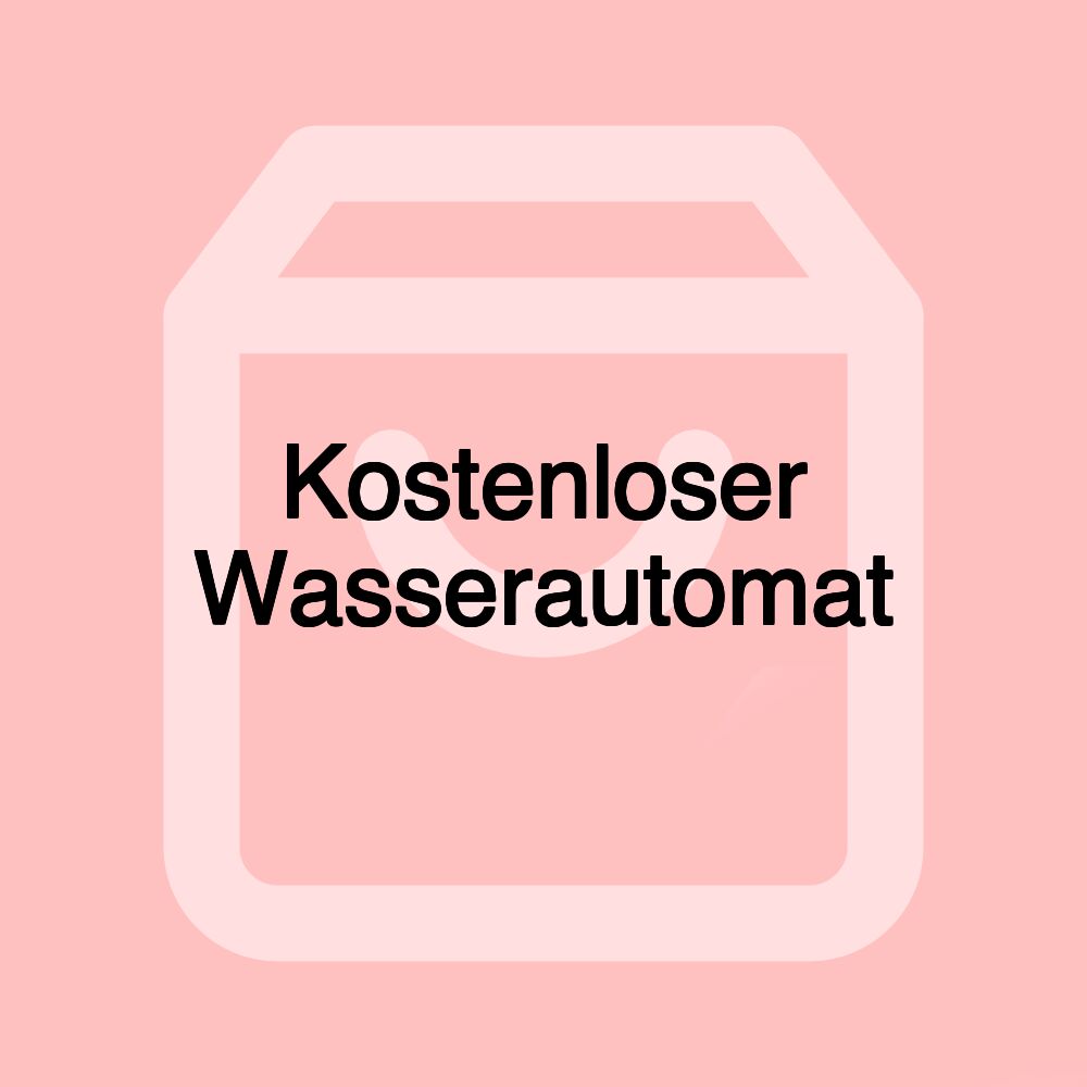 Kostenloser Wasserautomat