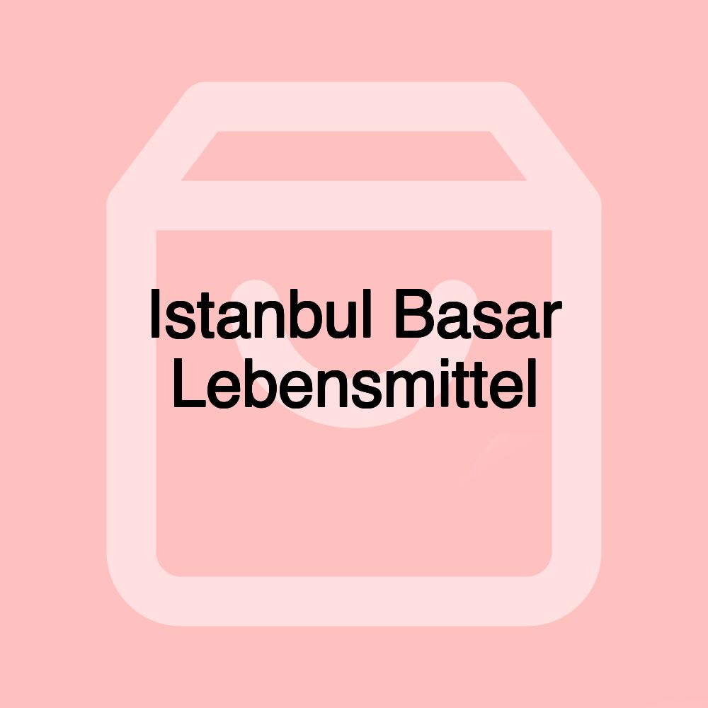 Istanbul Basar Lebensmittel