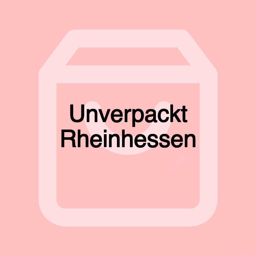 Unverpackt Rheinhessen