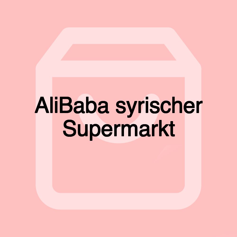 AliBaba syrischer Supermarkt