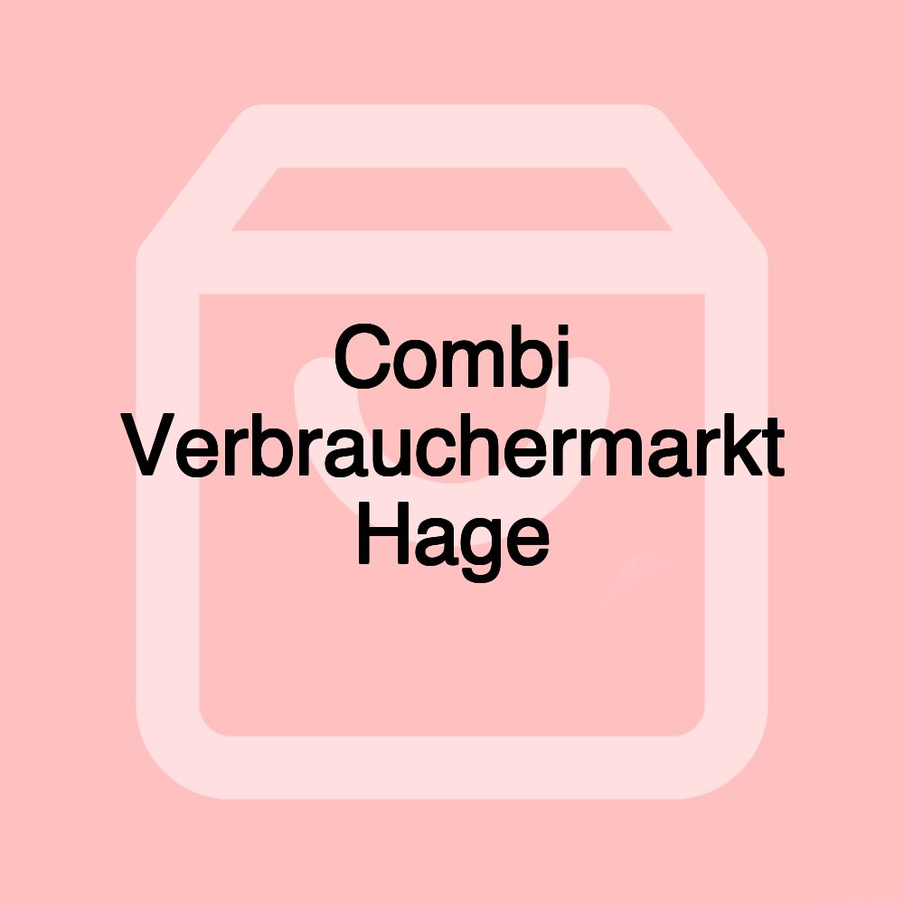 Combi Verbrauchermarkt Hage