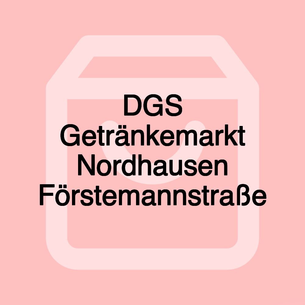 DGS Getränkemarkt Nordhausen Förstemannstraße