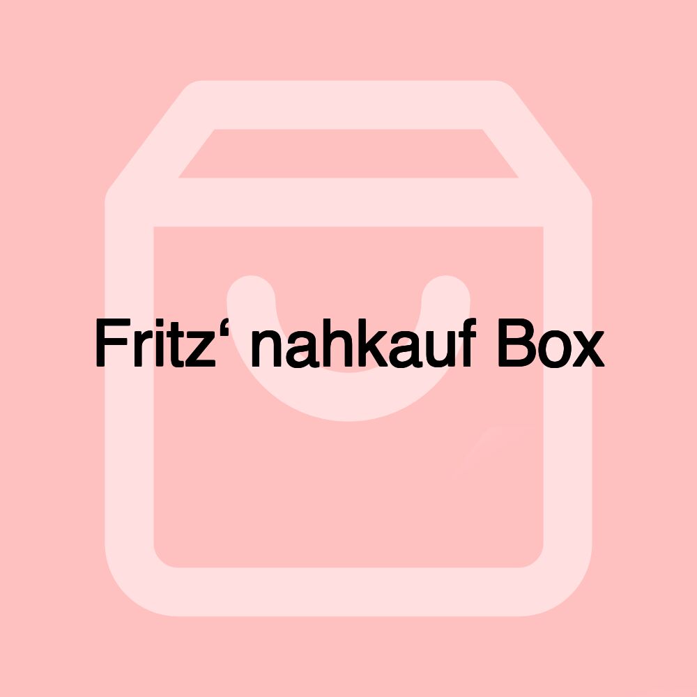 Fritz‘ nahkauf Box