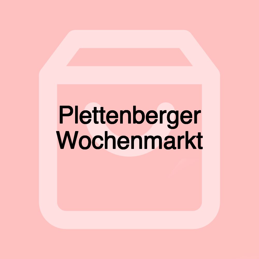 Plettenberger Wochenmarkt