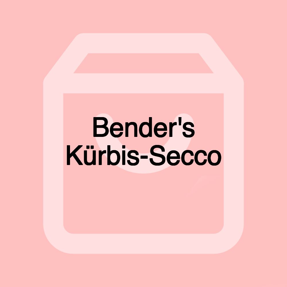 Bender's Kürbis-Secco