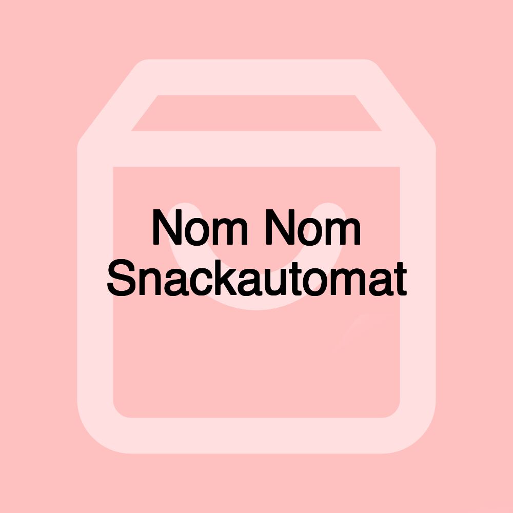 Nom Nom Snackautomat