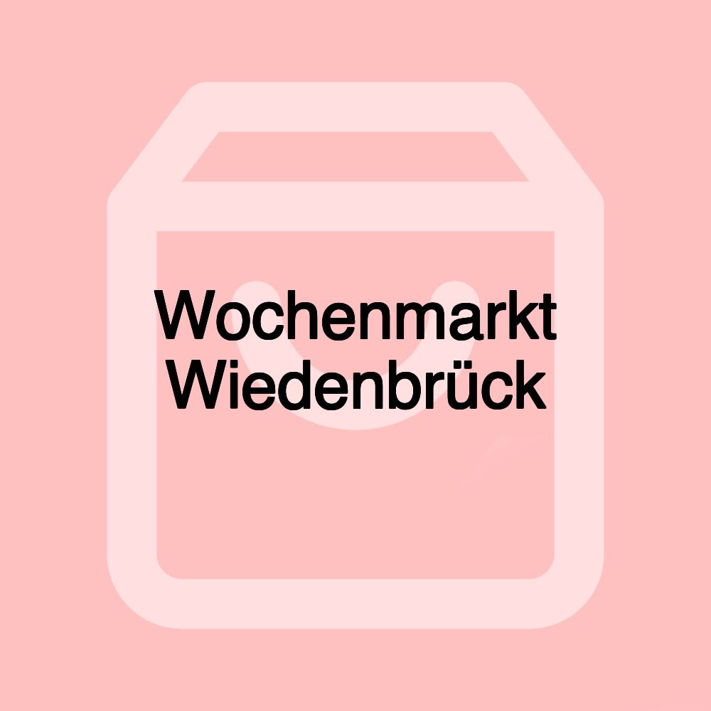 Wochenmarkt Wiedenbrück