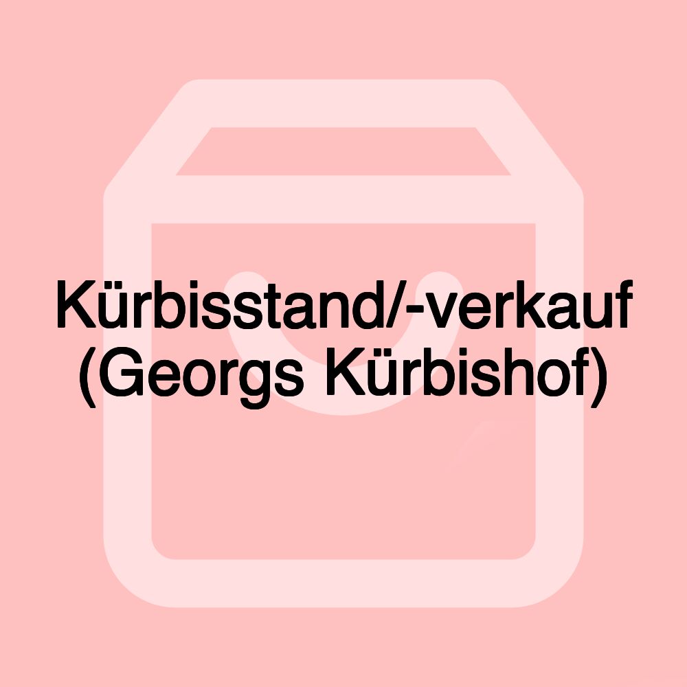 Kürbisstand/-verkauf (Georgs Kürbishof)