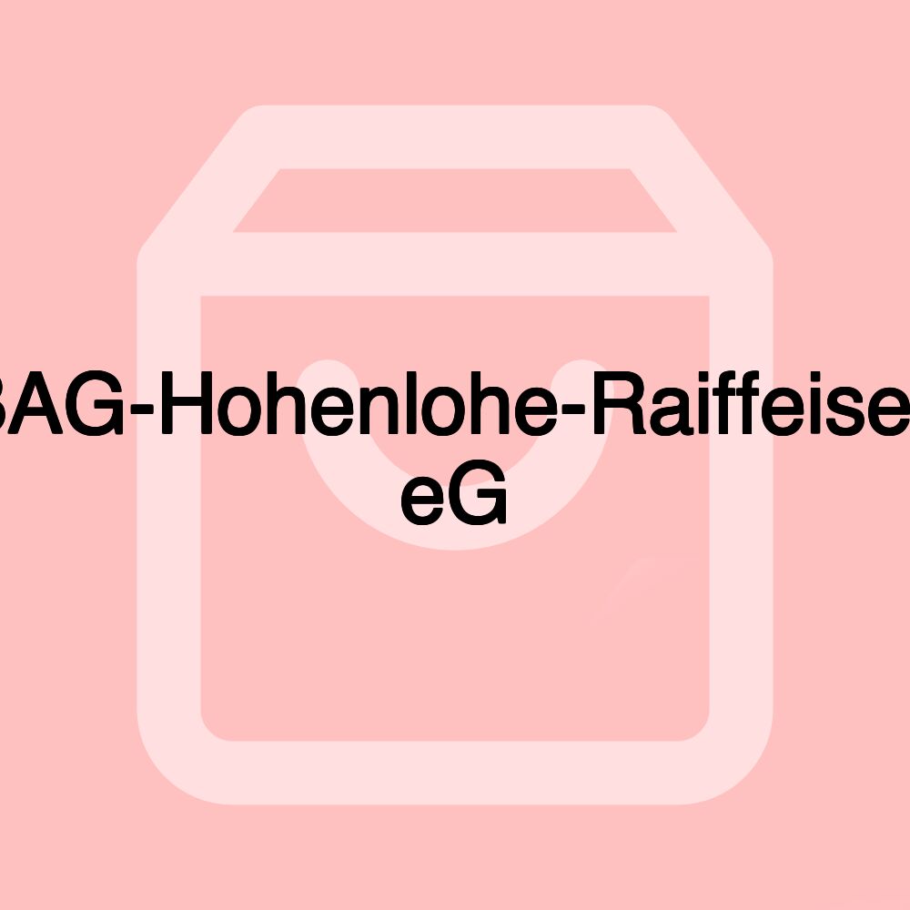 BAG-Hohenlohe-Raiffeisen eG