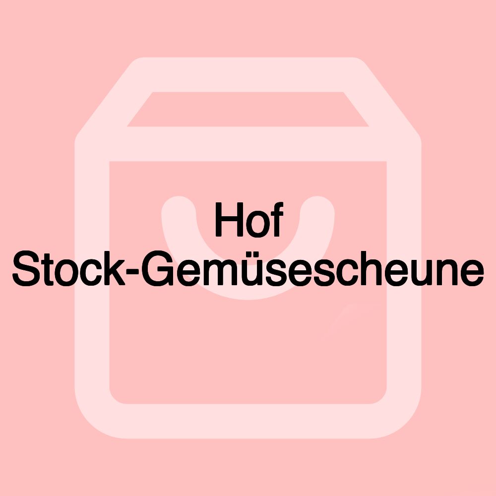 Hof Stock-Gemüsescheune