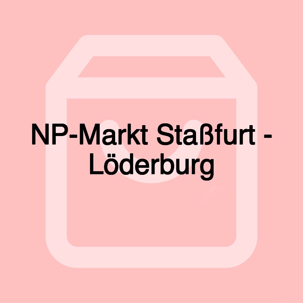 NP-Markt Staßfurt - Löderburg