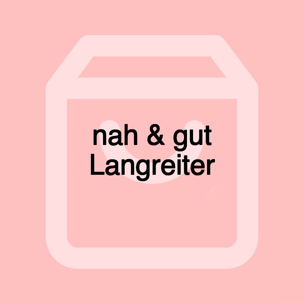 nah & gut Langreiter