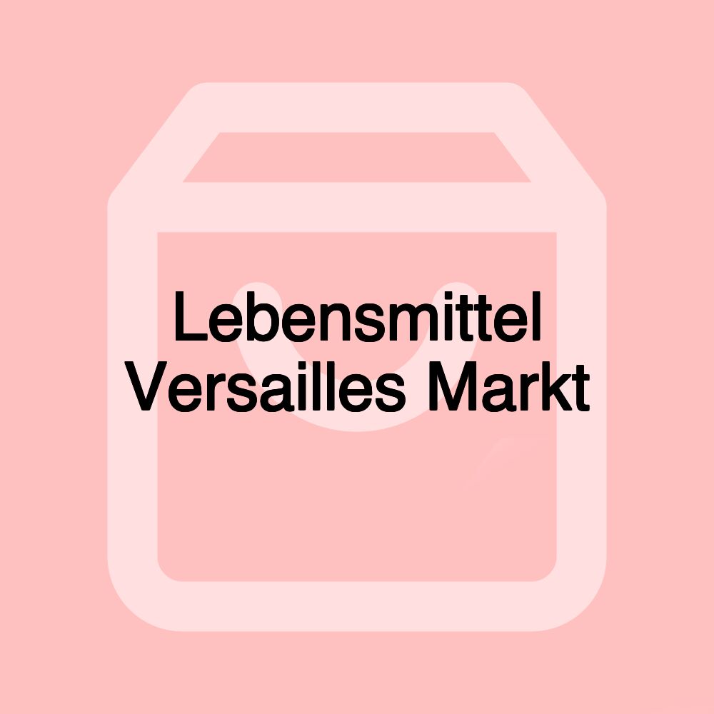 Lebensmittel Versailles Markt