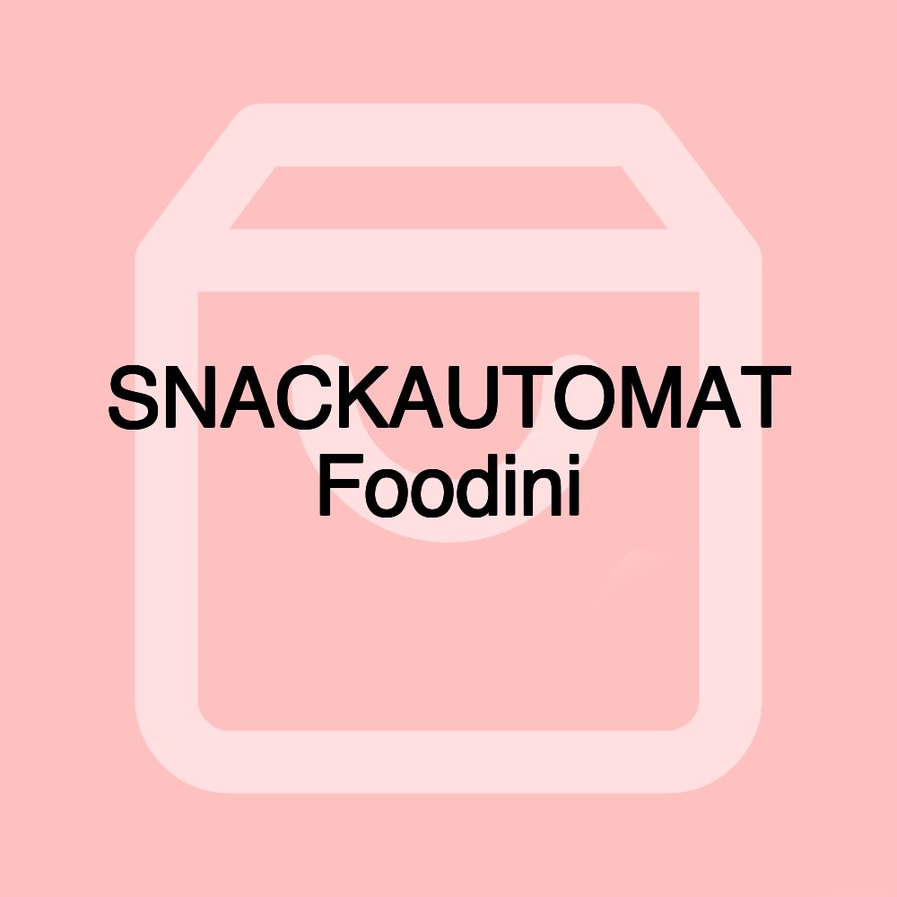 SNACKAUTOMAT Foodini