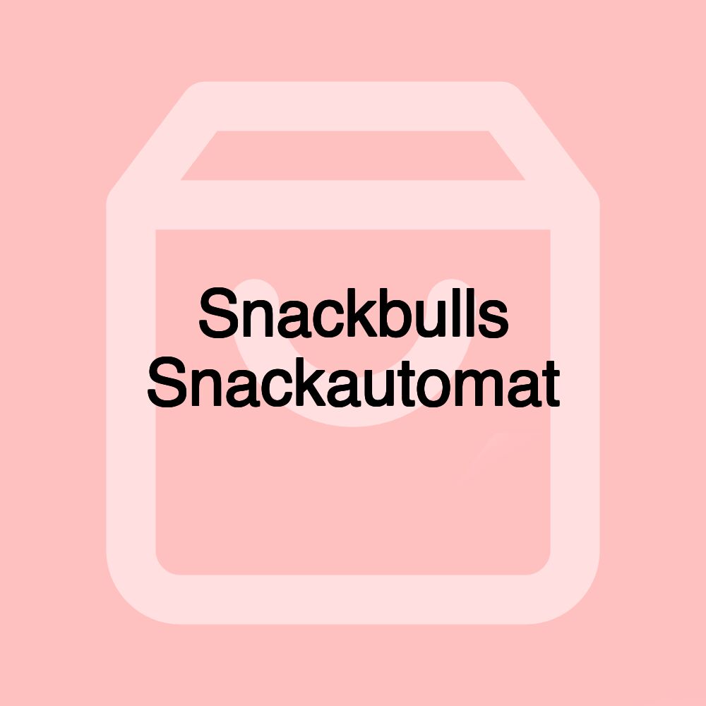 Snackbulls Snackautomat